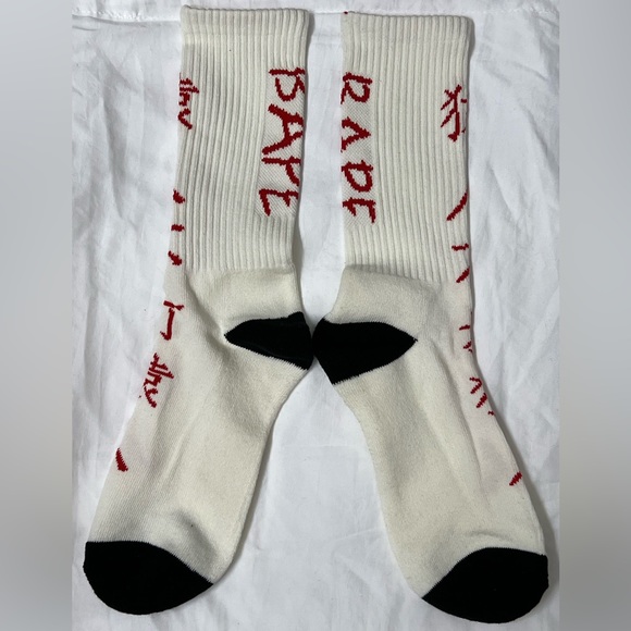 Bathing Ape Socks Overseas Limited Edition - Picture 2 of 7